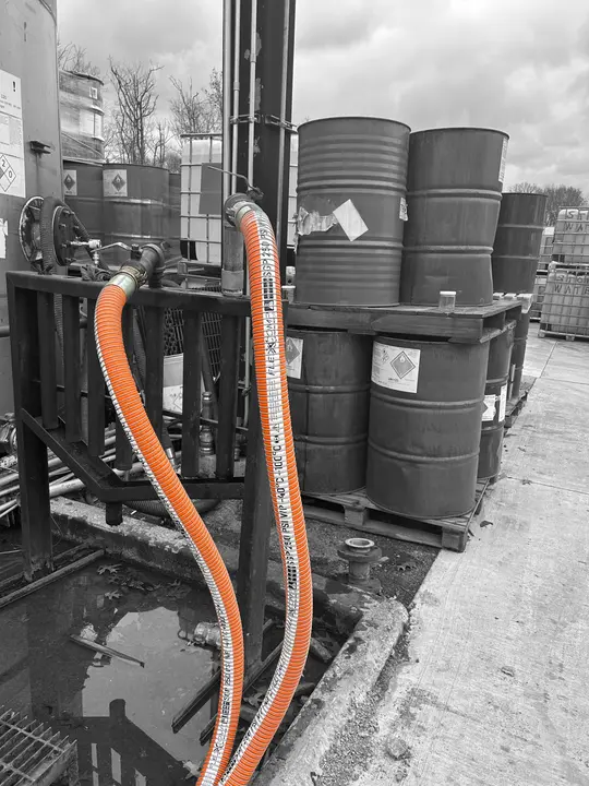 FlexComp hoses in use